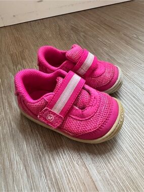 Stride Rite Jessie Toddler Girls Pink Sneakers shoes Size 4 c m